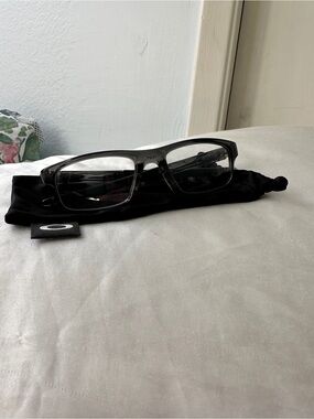 Oakley Translucent Smoke Rectangular Eyewear